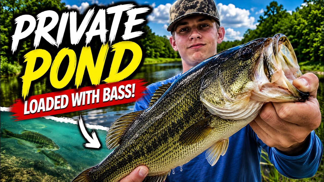 Fishing for pond monsters