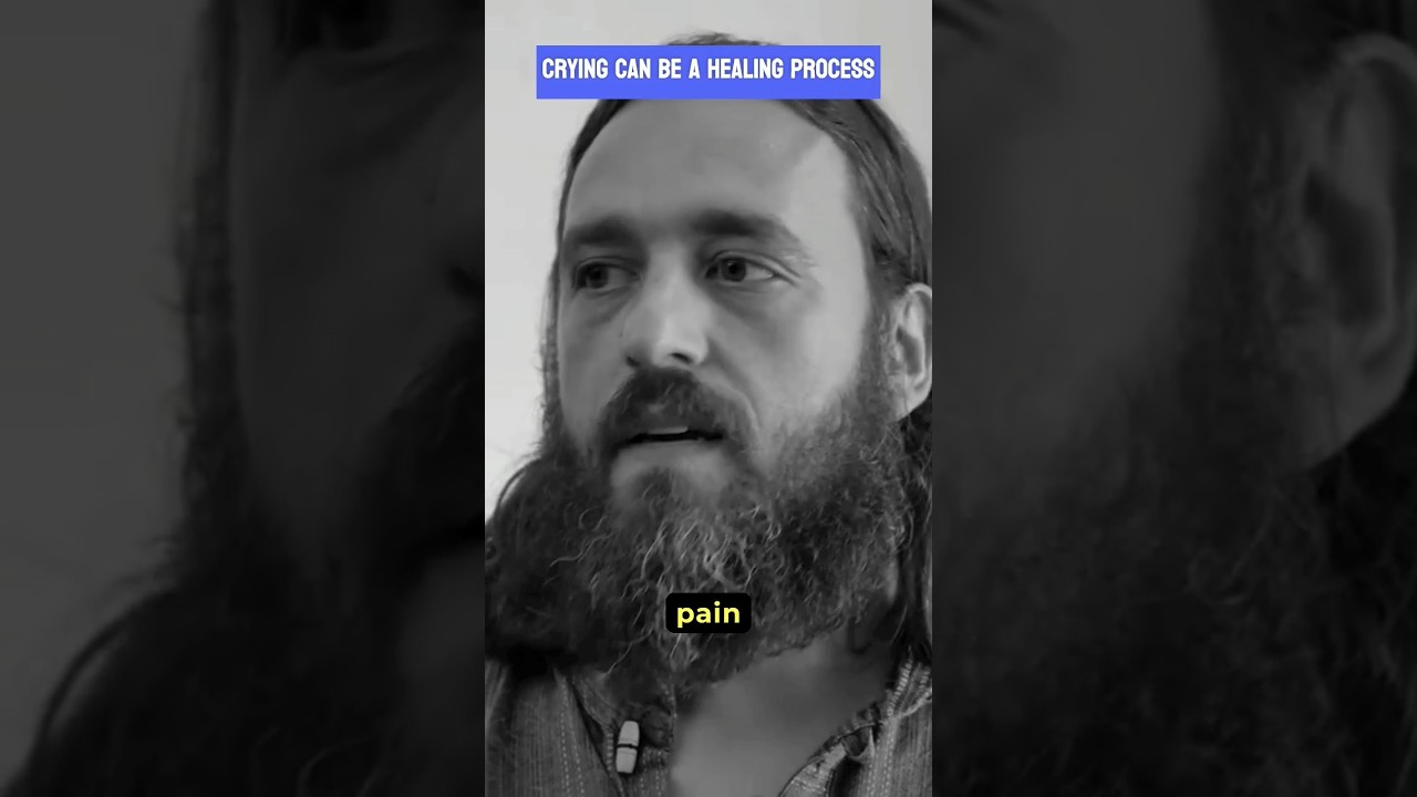 Crying Can Be a Healing Process. 