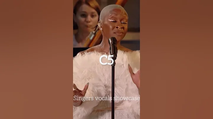 Cynthia Erivo Edelweiss vocal showcase