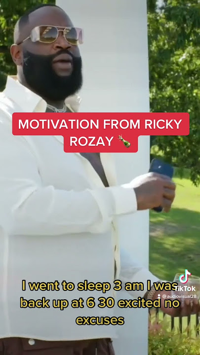 Rick Ross giving daily devotion 📖 🙏🏿 🧎🏿‍♂️💰 🏃🏿‍♂️#rickross #motivation #selfhelp #work #rap