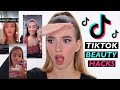 TESTING VIRAL TIKTOK MAKEUP HACKS!! *THEY WORKED!*