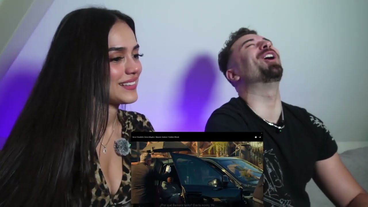 Español y colombiana REACCION AL NUEVO HIT MEJORES JORDANS 2 🤯 Óscar Maydon x Víctor Mendívil