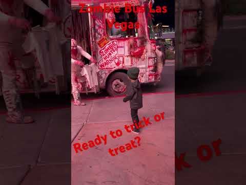 Zombie Bus Las Vegas Trick Or Treat Fypシ Foryou Viral Shortsviral Shortsyoutube Zombiebuslv