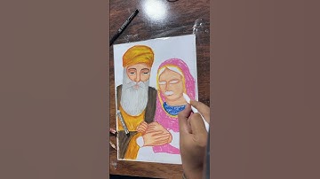 Guru Nanak Dev Ji Rakhi Special Drawing 🙏🎨 #short #art