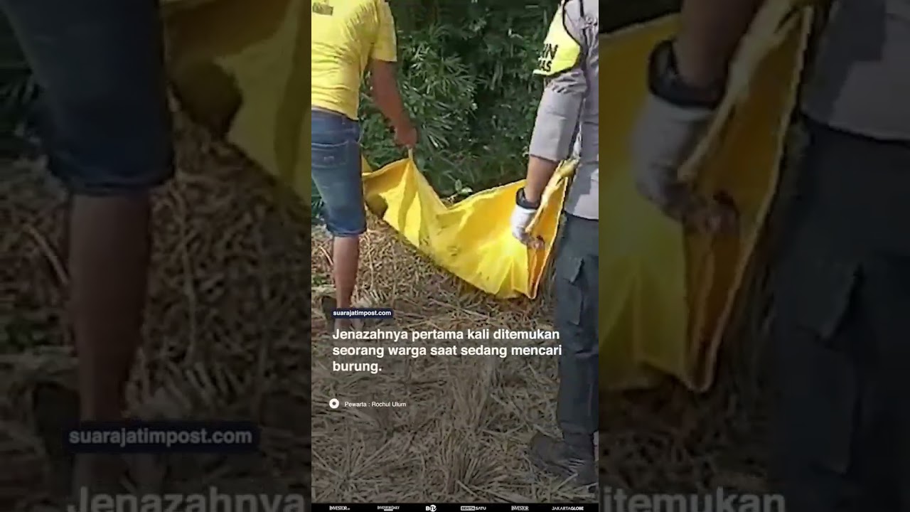 Nenek 75 tahun ditemukan meninggal di jurang 