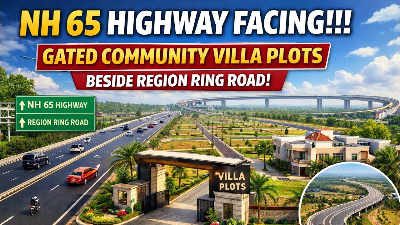 Highway Facing villa plot | 