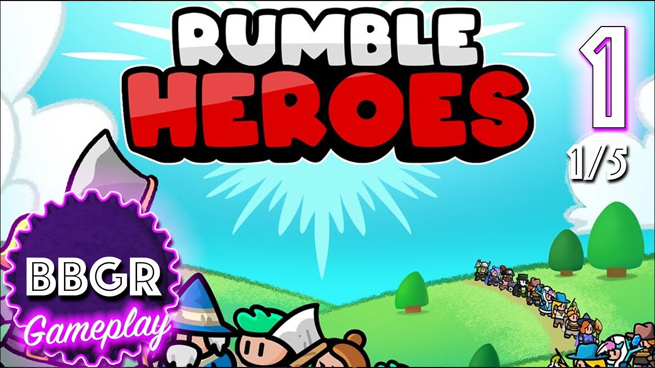 Rumble Heroes: Adventure RPG - Review 1/5, Game Play Walkthrough No Commentary 1