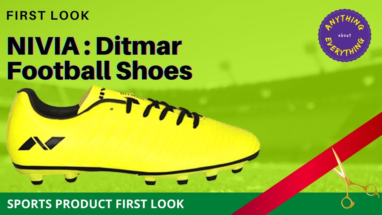 nivia ditmar football shoes