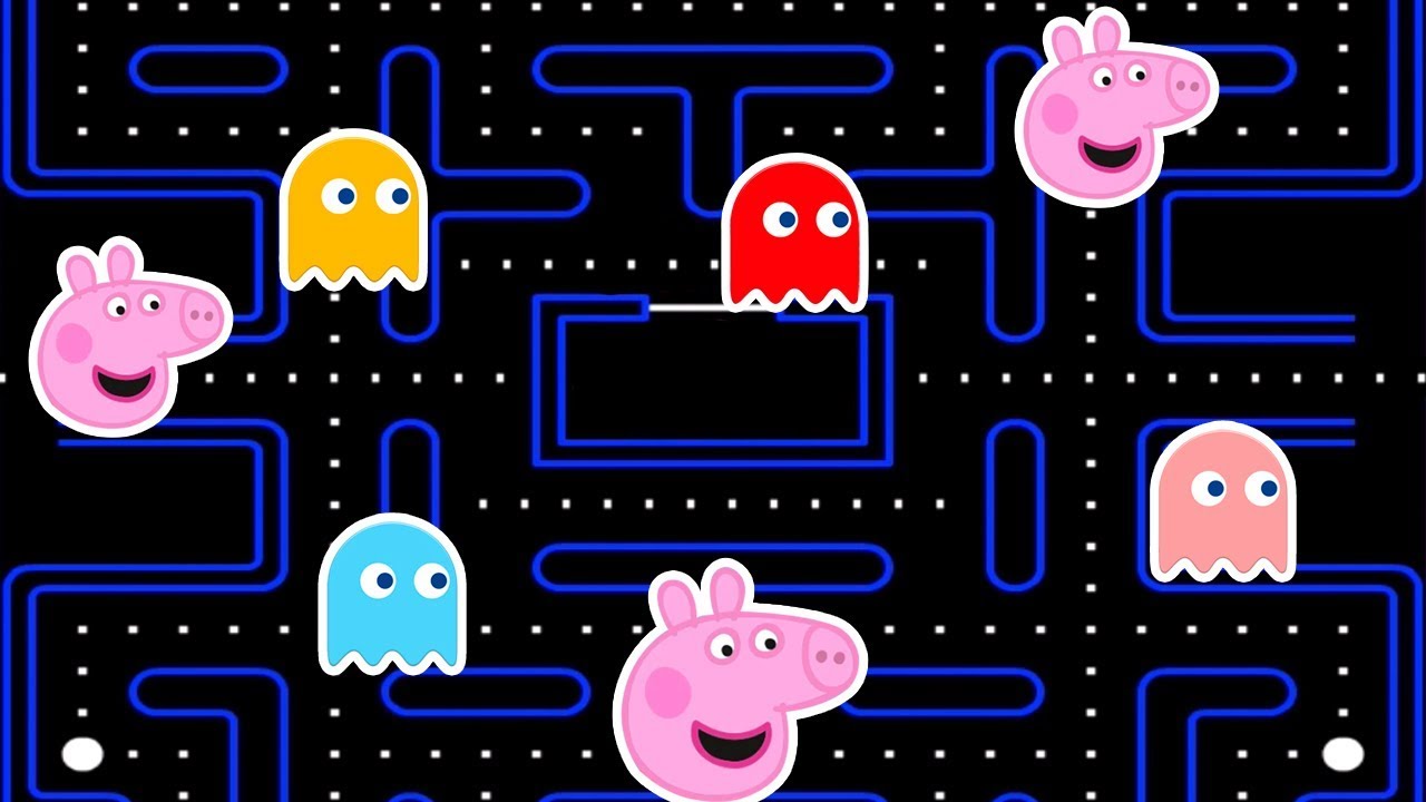 Juegos - Pig Pac man Dibujos Animados para - YouTube