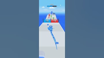 Snake Run Race Level 4 | (İOS, ANDROİD) Gameplay Walkthrough #shorts