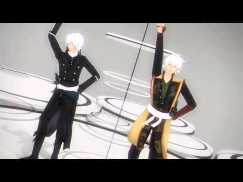 [MMD 薄桜鬼 ] kiss me 沖田と斎藤