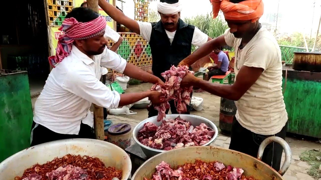 " DADAN HANDI " Full Preparation || Unlimited Rice - Roti & Mutton Only 220 Rs/ | Patna Handi Mutton | Indian Food Loves You