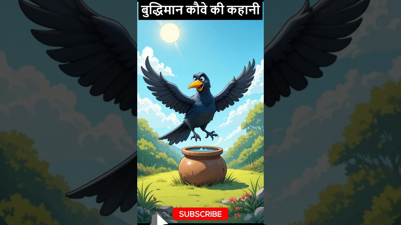 Wise Crow Story बुद्धिमान कौवे की कहानी | Bedtime Stories 