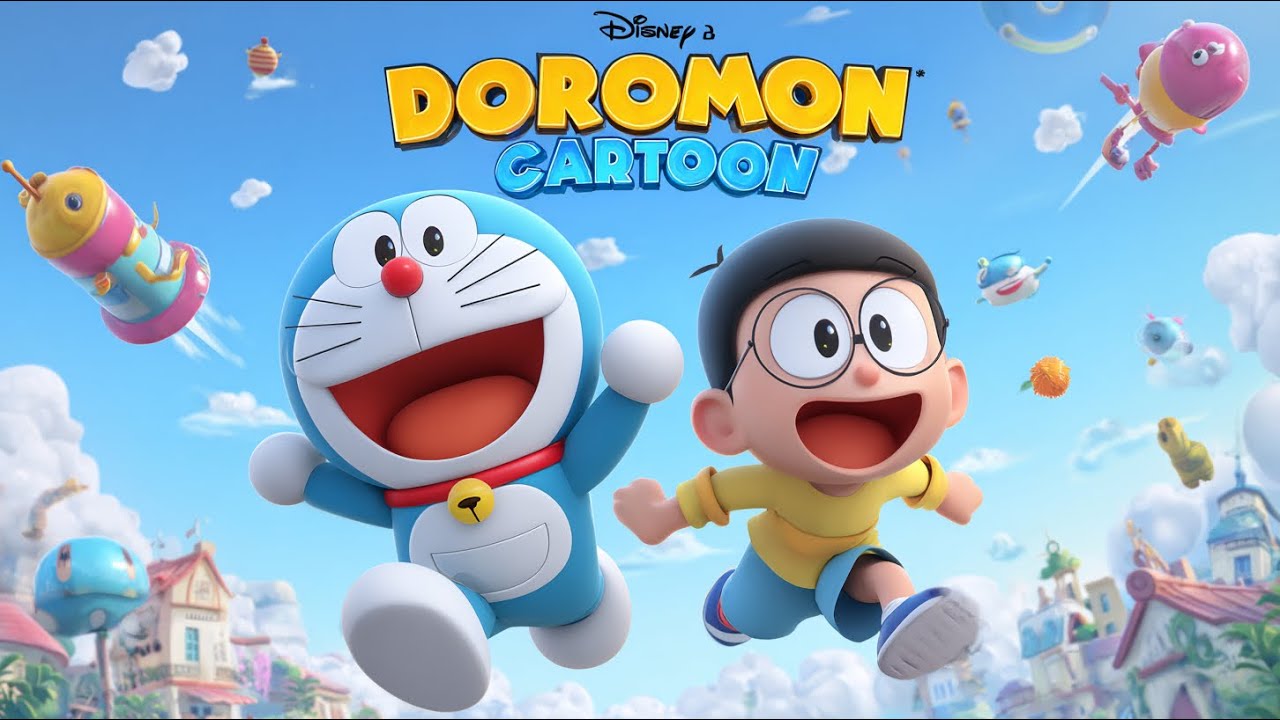 Веселые приключения Дораэмона и Нобиты | Детские стишки и песенки | Детские песни для детей | 