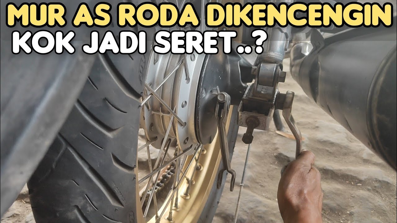 Penyebab roda seret, bearing gak awet cepet rusak/pecah