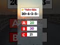 best maths challenge 😲 #mathematics #maths #usashorts #quiz
