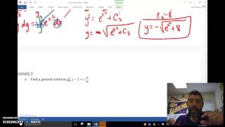 AB 8-1/ BC 5-6A Solving Differential Equations