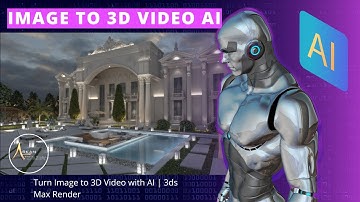 Turn Image to 3D Video with AI | 3ds Max Render #ai #3dmax #Videocraft #imagine.art #render