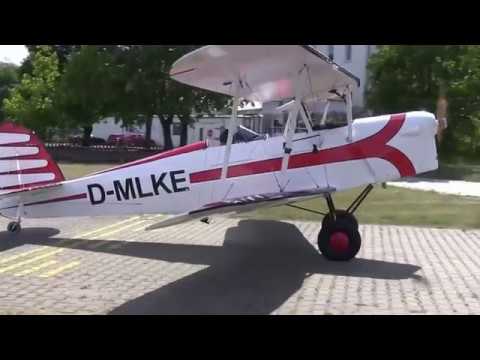 Flugplatz Kamenz / Stampe SV4 -RS   Firma Grilz,Kamenz