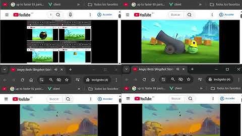 up to faster 7 parison to angry birds Slingshot Stories S2