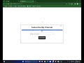 Creating a Popup Form in HTML CSS & JS | Coding With Moiz Khan