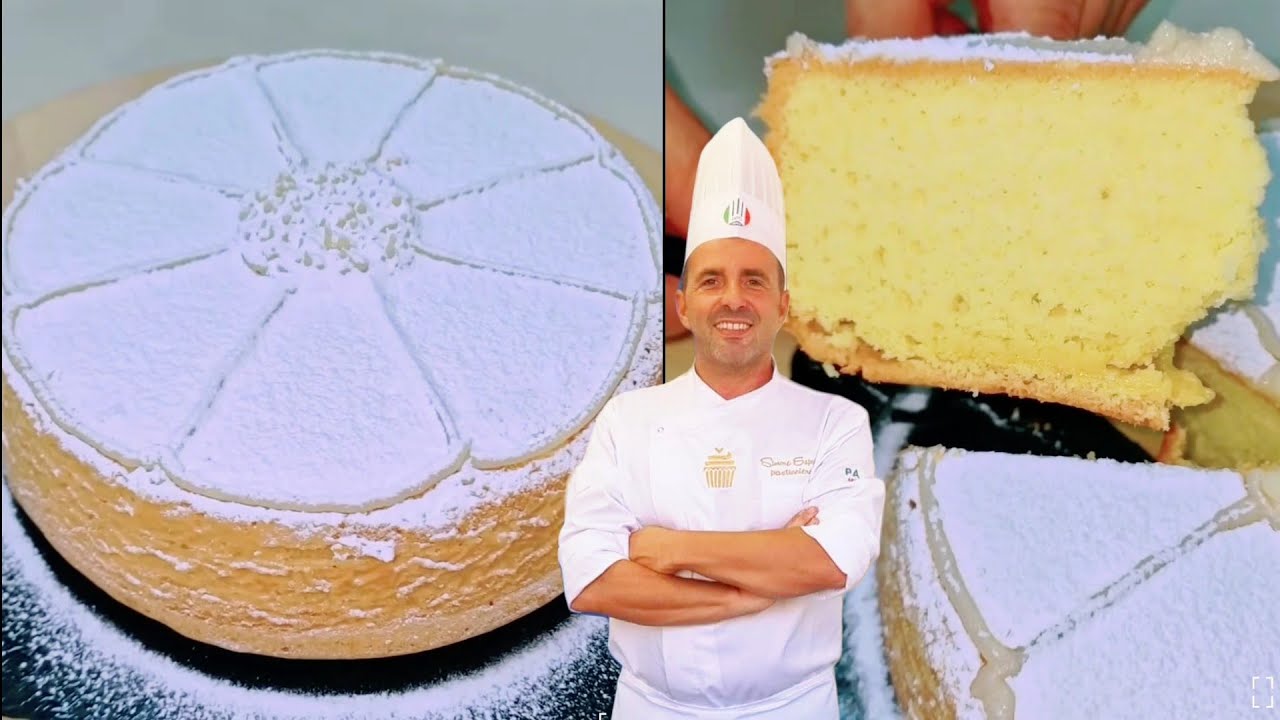 Torta margherita spettacolare.Ricetta semplicissima facile per tutti