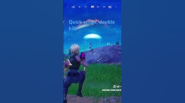 Quick scope, double kill in Fortnite #fortnite r
