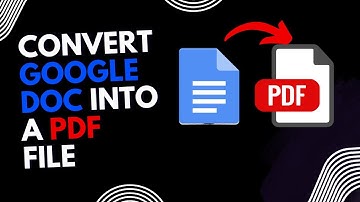 how to convert a google doc into a pdf file (Step by Step)