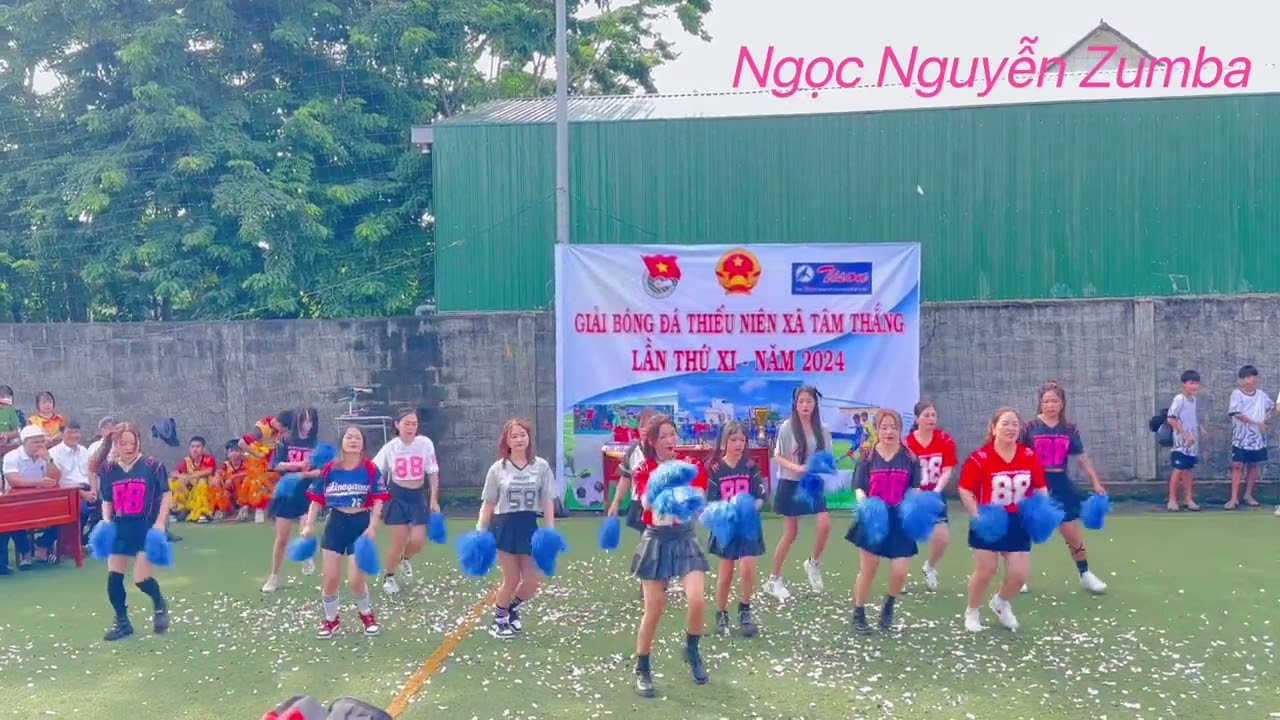 MAGIC IN THE AIR / Nhảy cổ động bóng đá/ Ngọc Nguyễn Zumba