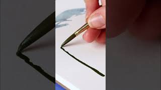How to Paint Stunning Saguaro Cacti with Dark Green!
