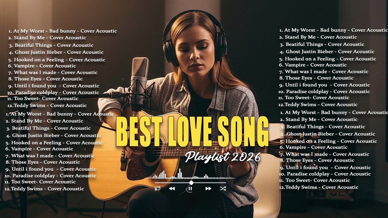 Best Love song 2026 💞🎵| Newest Acoustic Cover | Best Spotify Playlist 2026 - Pink Sweat$, New West