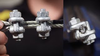 How To Use Wire Rope Clips