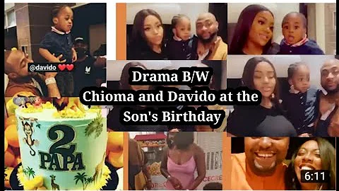 Chioma and Davido Reunite at their son's birthday, Ifeanyi.#davido #chioma #chiomadavido #davidofans