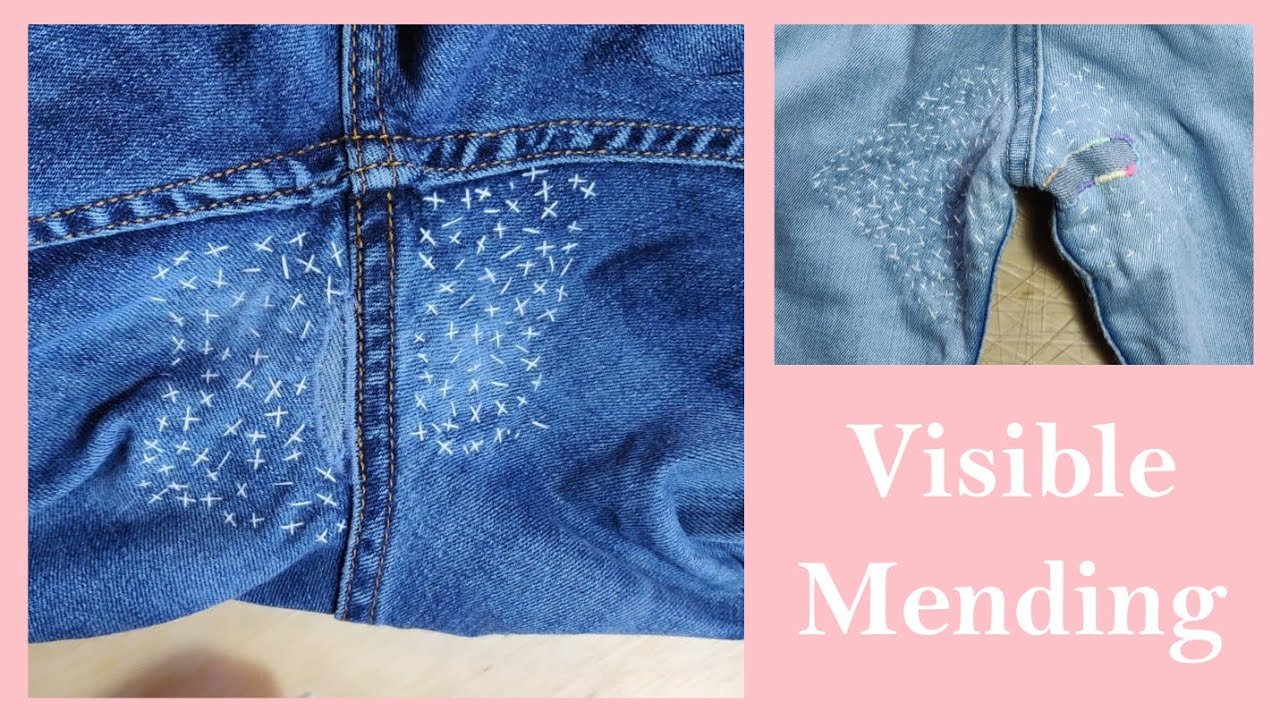 Mend Your Favourite Jeans in 30 Minutes!