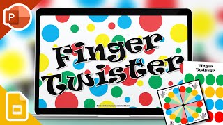 FINGER TWISTER | Free Game & Instructional PowerPoint for ESL, EFL, and Foreign Languages screenshot 1