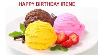 IreneEnglish pronunciation   Ice Cream & Helados y Nieves - Happy Birthday