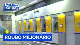 Thieves kidnap female employees and steal over R$1 million from a bank branch in Greater São Paulo.