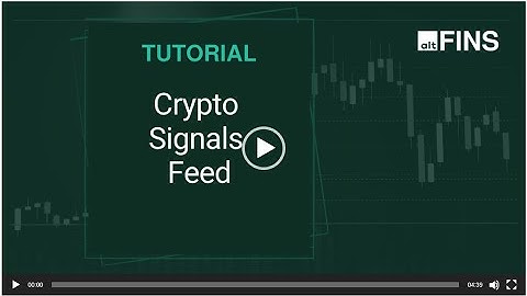 Crypto Signals Feed - New Feature on altFINS! Watch Tutorial Video