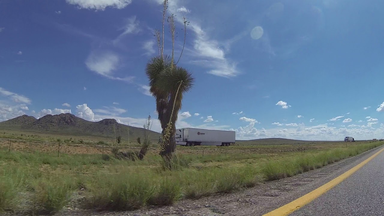 Deming, Silver City, Lordsburg, New Mexico on I10 West, 11 August 2016