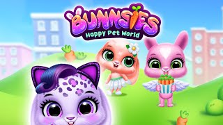 Bunnsies happy pet world fun play cute bunny game