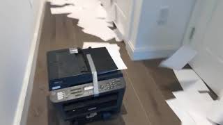 25mph Motorized fax machine