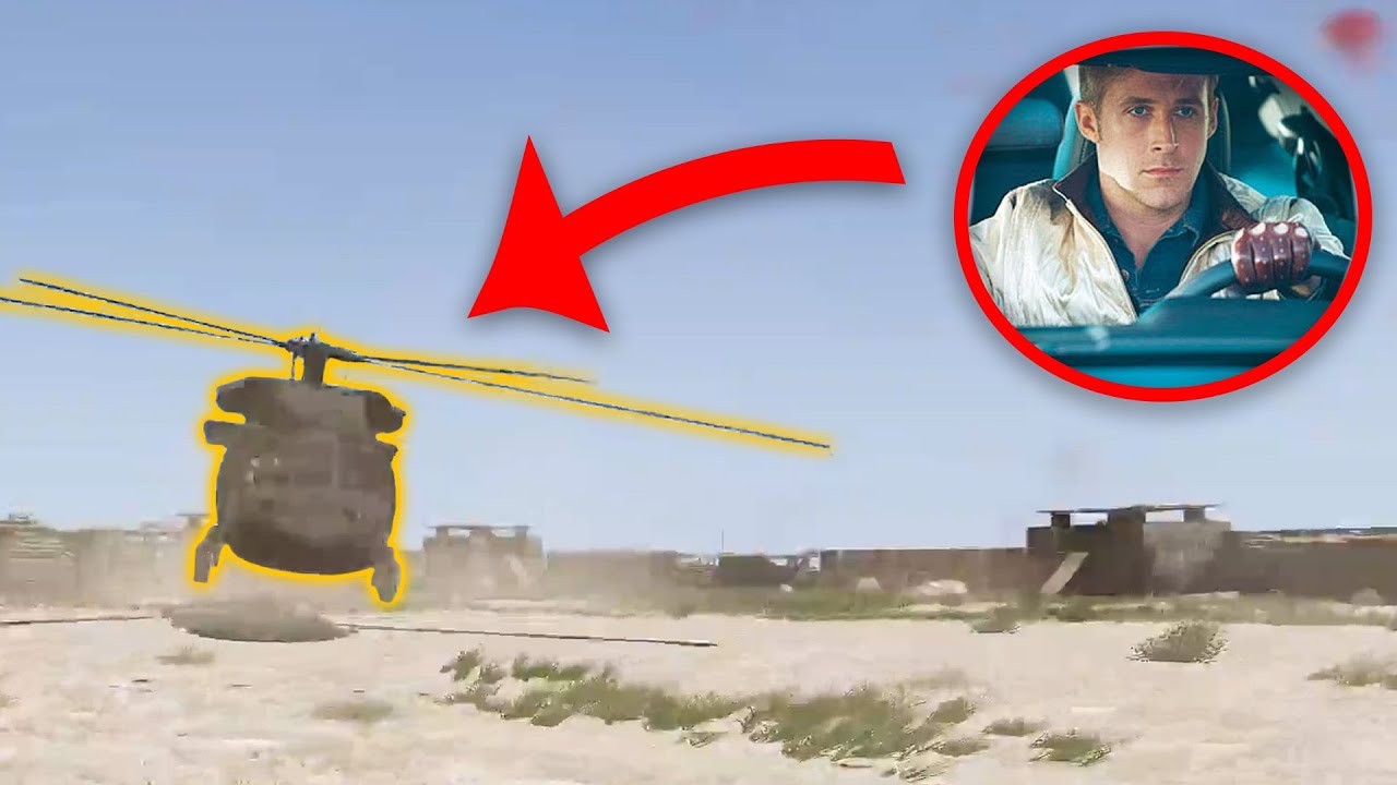 Committing double vehicular homicide with a helicopter.