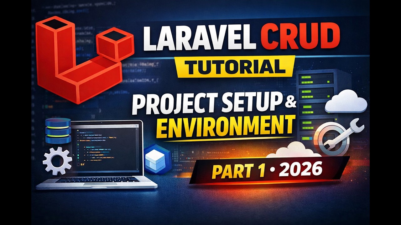 Laravel CRUD Tutorial Part 1 Setup, Model & Migration Step by Step for ...