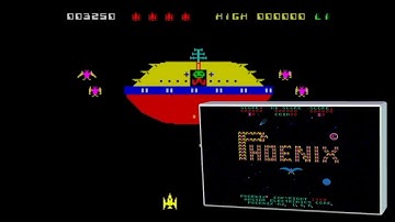 Pheenix - ZX Spectrum, Comparing Against Phoenix The Arcade Version - Using MiSTer FPGA