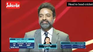IPL Auction 2024 - Mitchell Starc 24.5 Crores | IPL