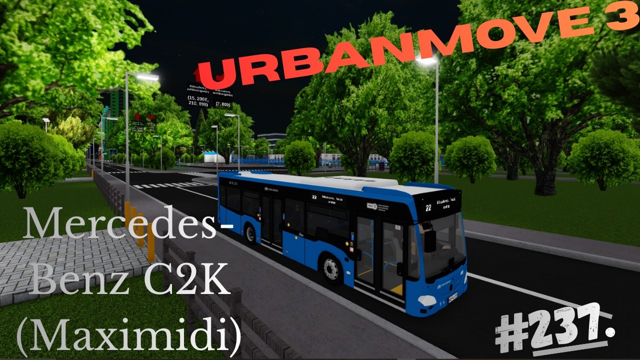 Urbanmove 3 | Mercedes-Benz Citaro C2K (Maximidi).