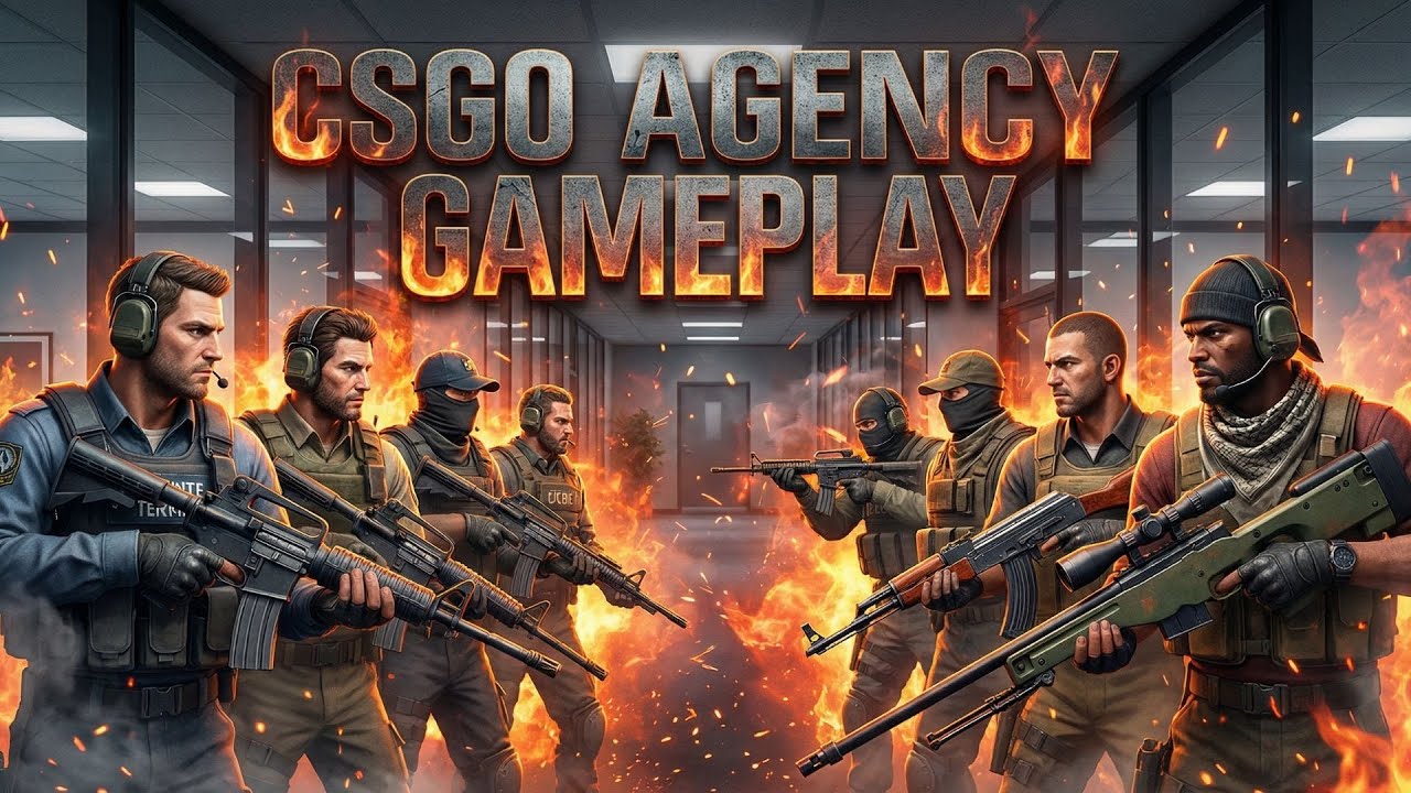 CS:GO Agency Haritasında  Kapışma! Bu Round’lar Çok Konuşulacak 🔥INSANE CS:GO Agency Gameplay!