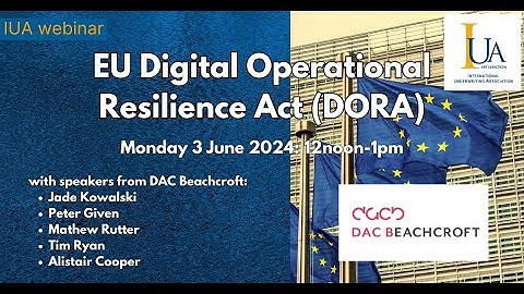 EU Digital Operational Resilience Act