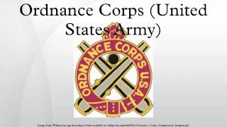 Ordnance Corps (United States Army)
