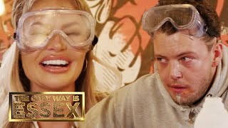 Chloe Sims And Diags Take On The Hot Wing Challenge Season 25 The Only Way Is Es